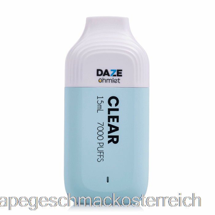 7 Daze Ohmlet 7000 Einwegartikel Mit Klarem Vape-Geschmack